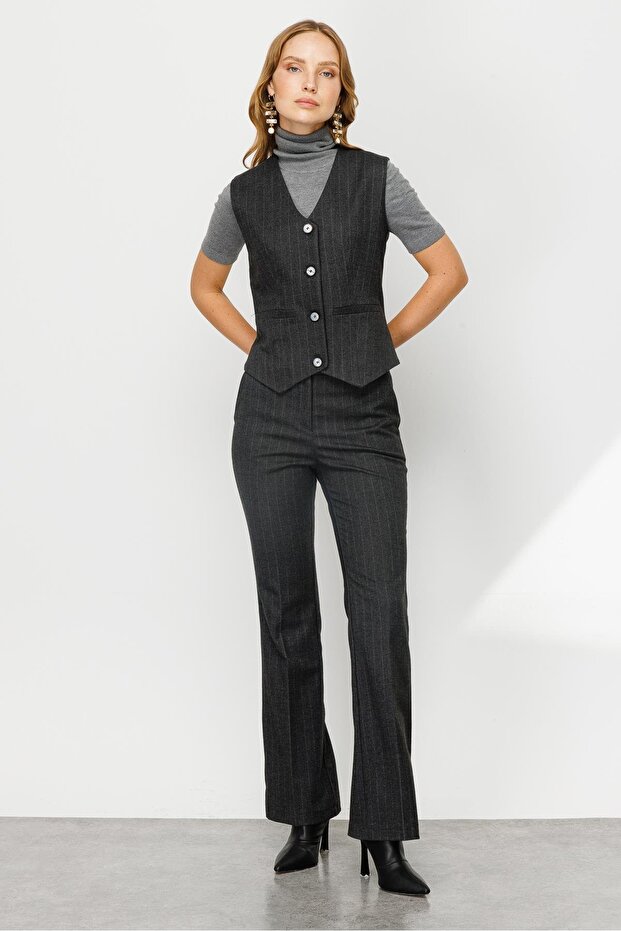 Modailgi Yelek Antrasit - 4