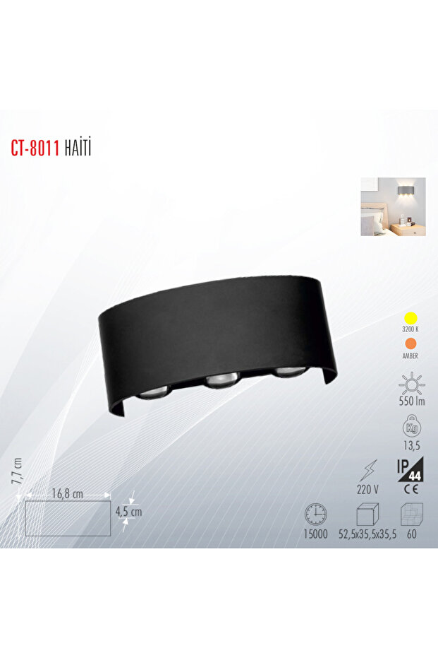 CT-8011 هايتي شمعدان LED حديث