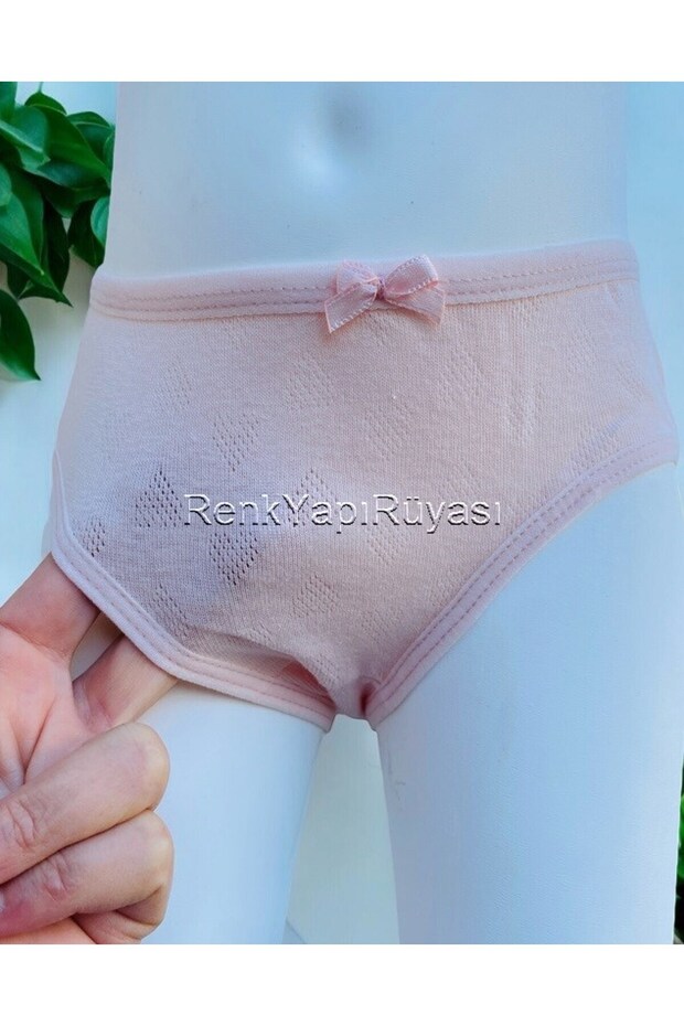 Girls' Panties 3 Pieces Cotton, Girls' Jacquard Slip, Girls' Kilot, 95% Cotton