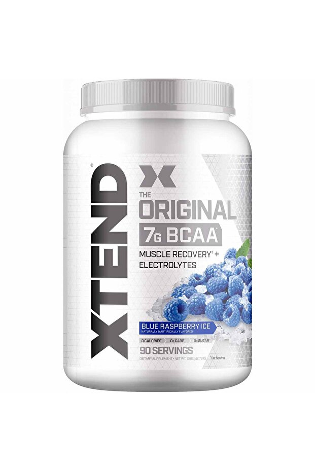 Original BCAA, Blue Raspberry Ice, 90 - 1
