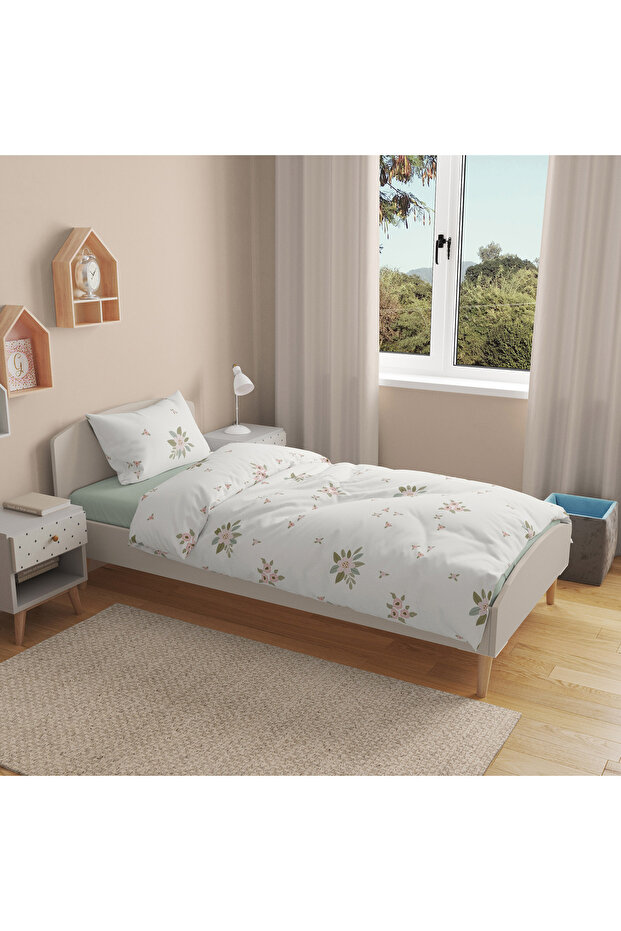 Soft Alius Single Pique Set - Ecru - 3
