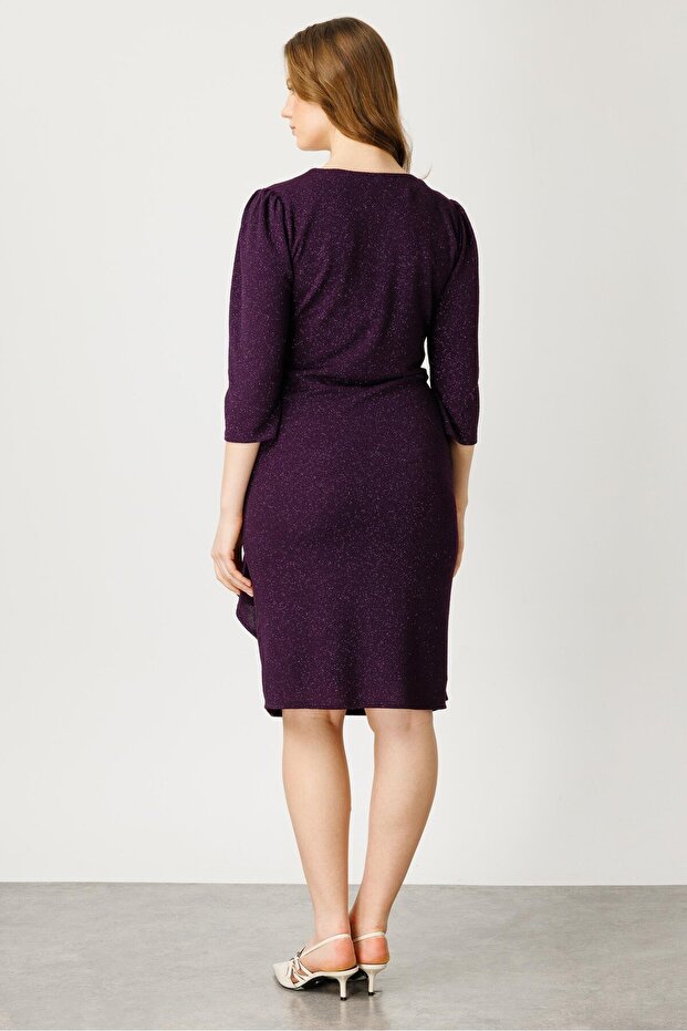 Modailgi  Elbise Mürdüm - 4