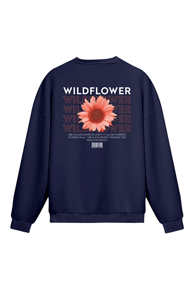 Wildflower للجنسين - سويت شيرت عادي