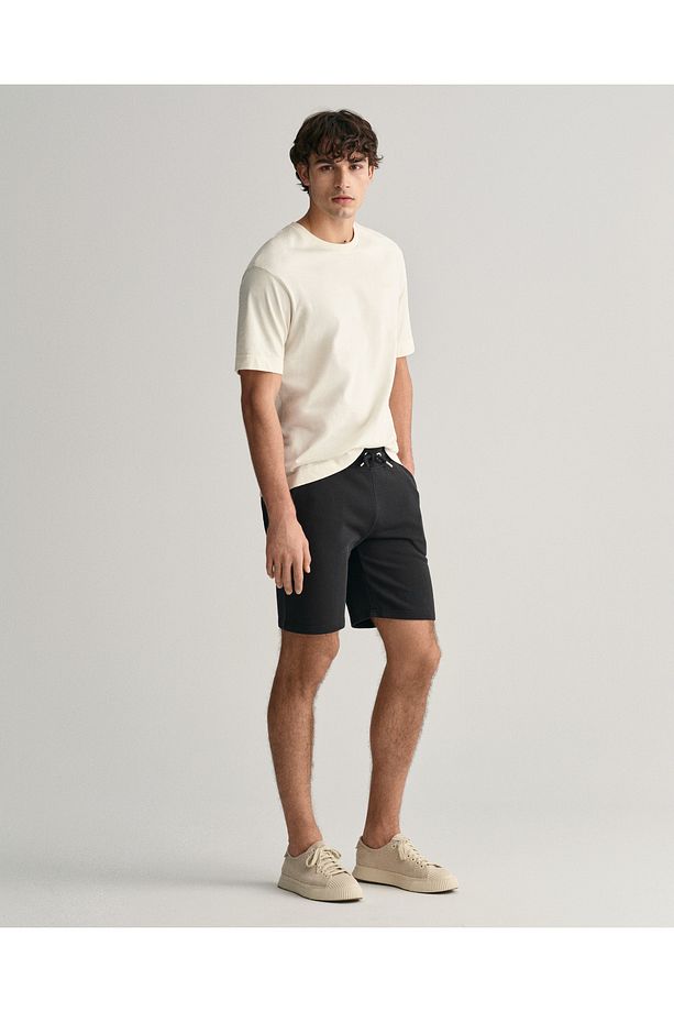 Erkek Siyah Regular Fit Şort - 2
