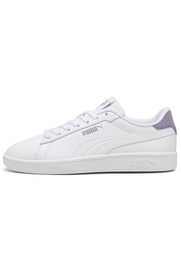 Smash 3 L 390987 Sneaker Erkek Spor Ayakkabı BEYAZ-LİLA - 1