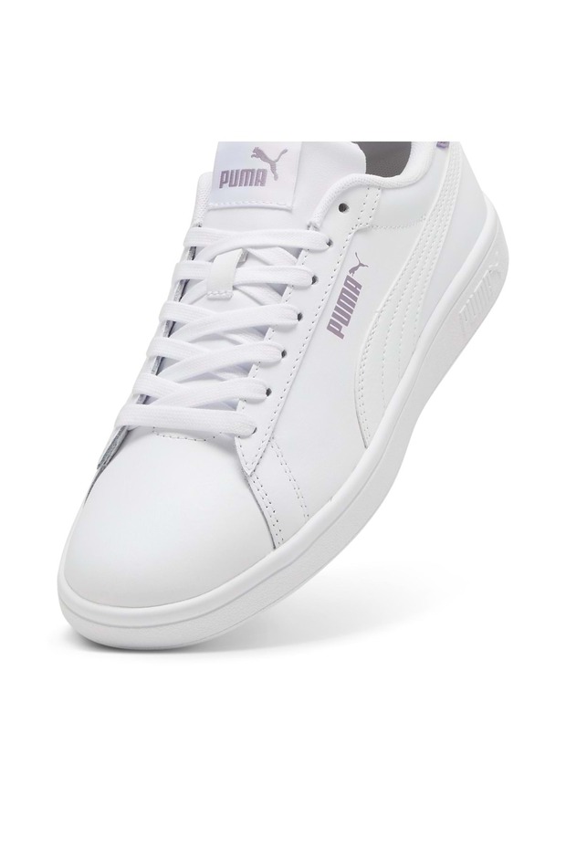 Smash 3 L 390987 Sneaker Erkek Spor Ayakkabı BEYAZ-LİLA - 6