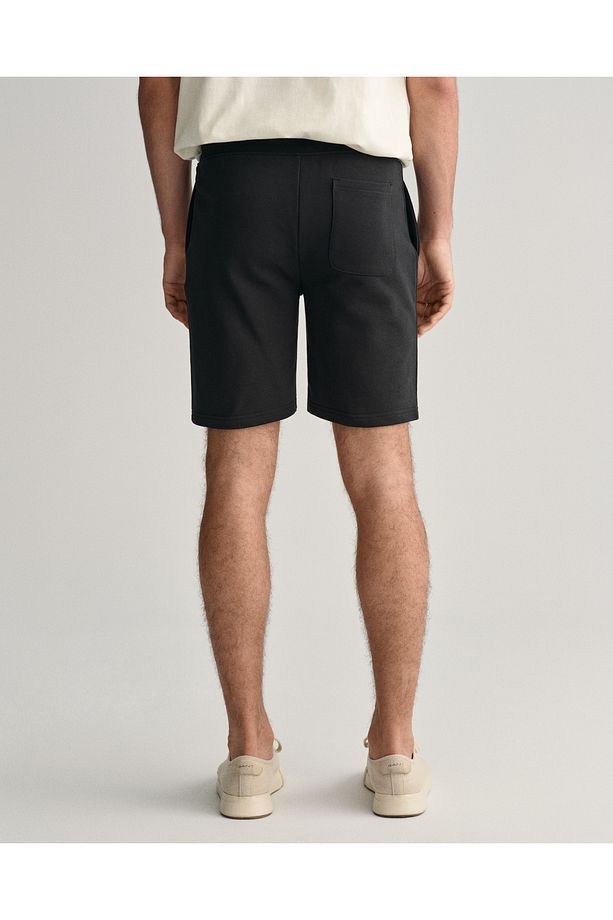Erkek Siyah Regular Fit Şort - 3