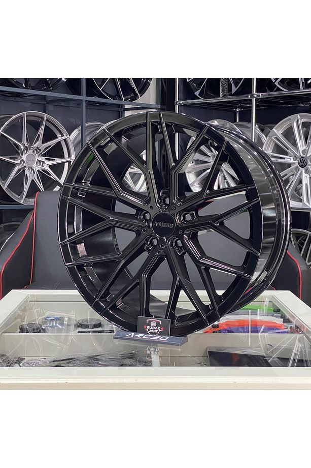 17 Inç 5x100 Valencia Piano Black Jant Modeli (4 ADET) - 3