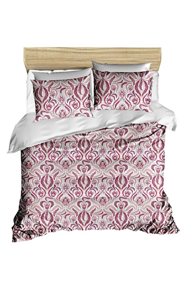 Leaf Pattern Digital Double Duvet Cover Set