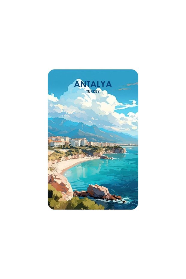 Buzdolabı Magneti - Antalya