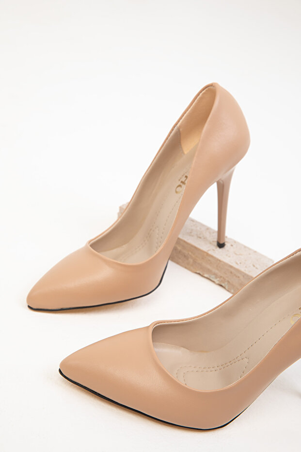 Nude Classic Damskie Buty Na Obcasie - 19720 - 2