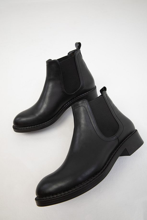 Siyah Kadın Bot & Bootie 19780 - 2