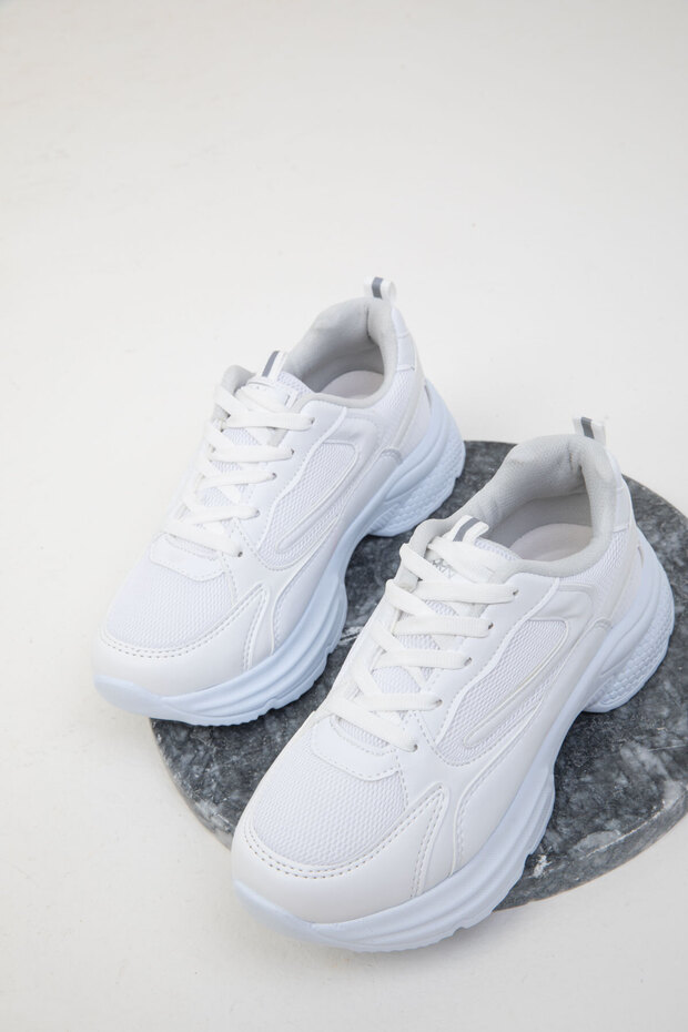 Női fehér tornacipő 18802 - 2