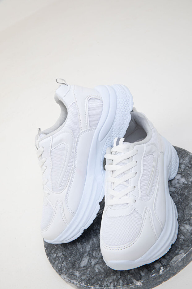 Női fehér tornacipő 18802 - 4