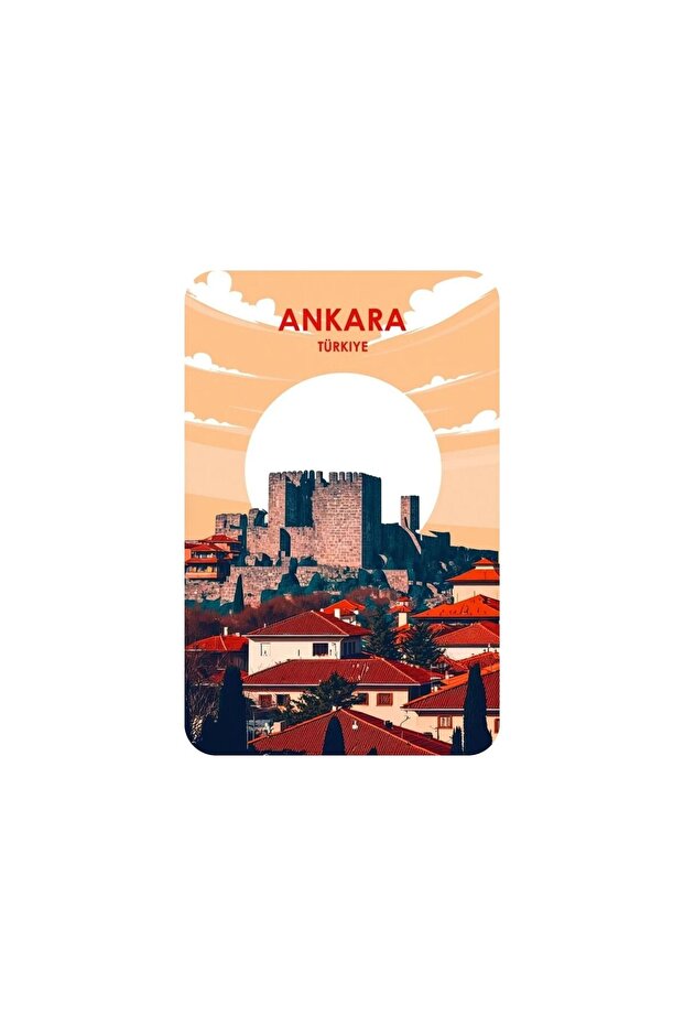 Buzdolabı Magneti - Ankara - 1