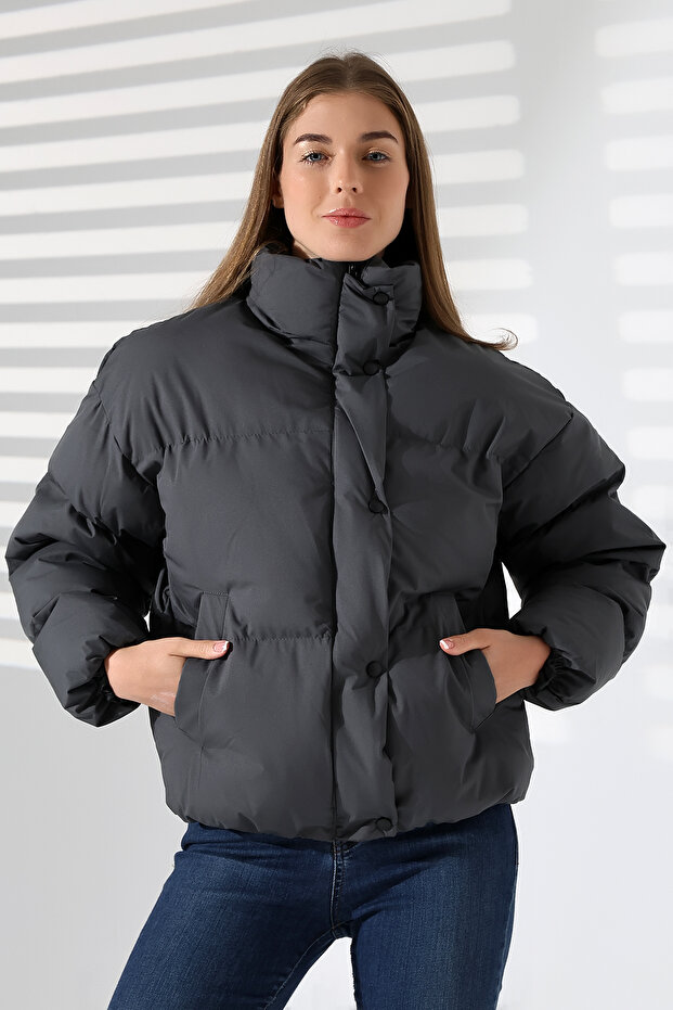 Women's Fur Collar Oversize Coat