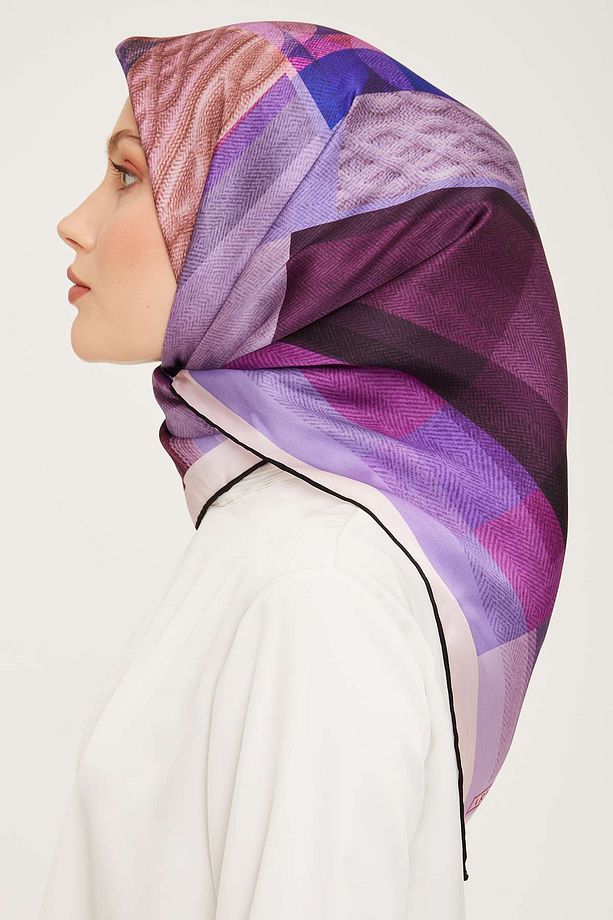 - Ipek Eşarp 2023/2024 Sonbahar Kış Twill Ipek 9009-35 - 3