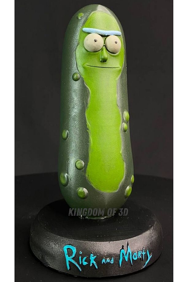 Turşu Rick, Rick and Morty Figür, Pickle Rick, Rick ve Morty - 4