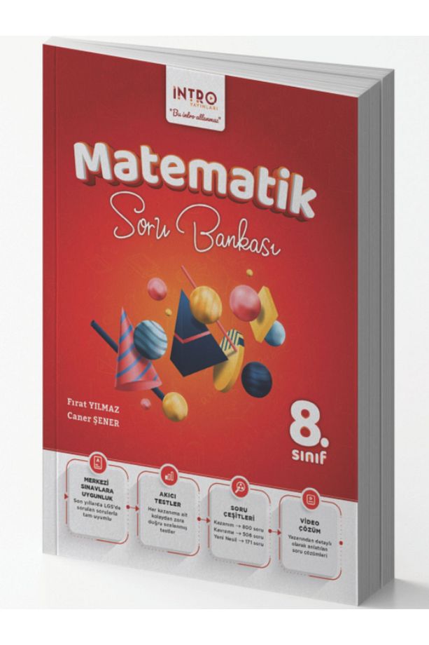 İntro 8. Sınıf Matematik Soru Bankası - 1