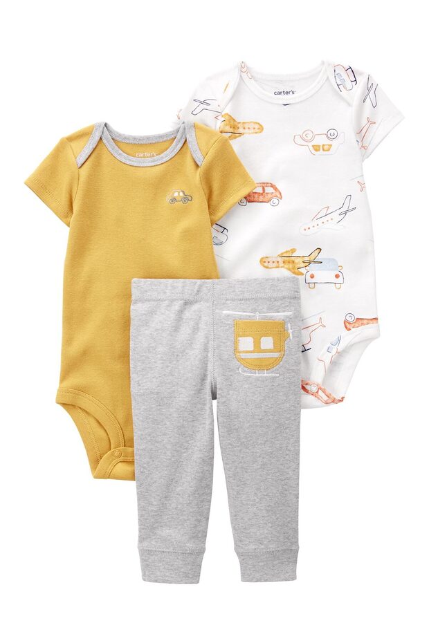 Erkek Bebek 3Lü Set - 1