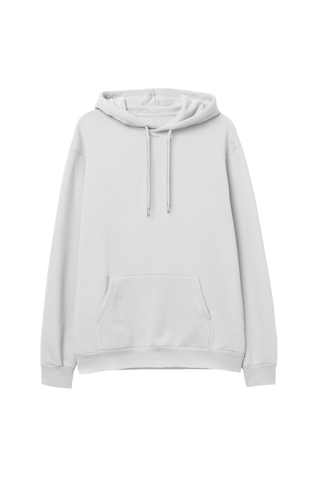 Simple Designed Regular Hooded Hoodie