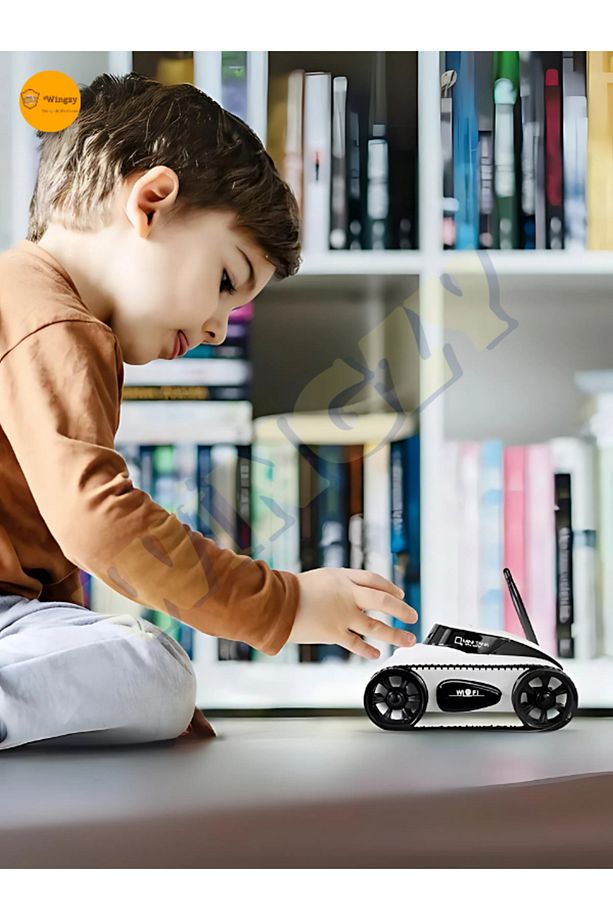 2.4GHz, Kameralı, Mini, Spy, Robot Araç, Android ve iOS Telefonlardan Kontrol Edilebilir - 4