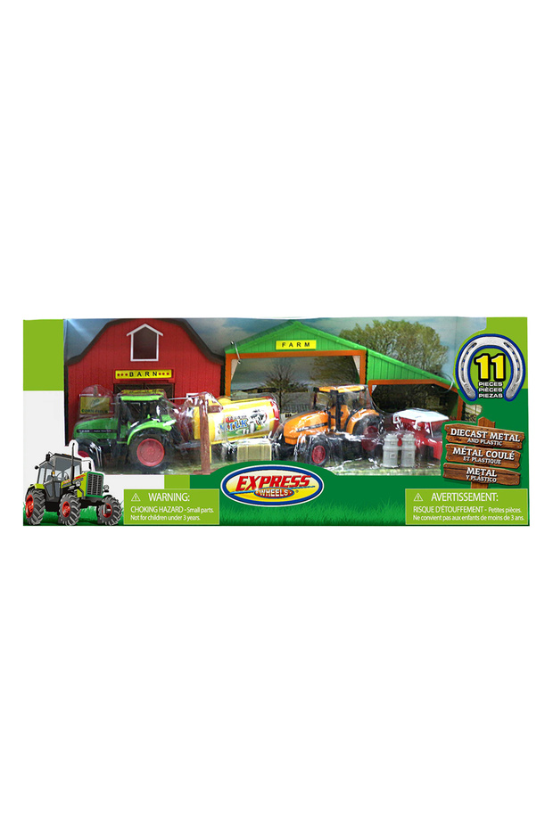 EXPRESS WHEELS - 11 PCS FARM PLAY SET SET 2 - 2