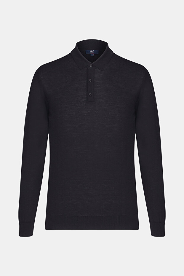 SİYAH TRİKO KAZAK - 1