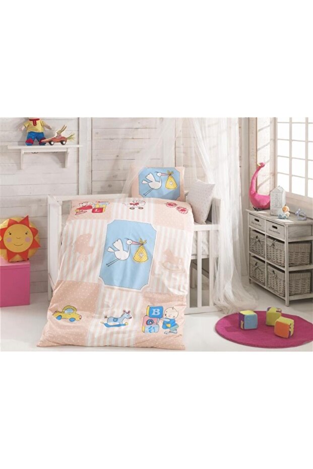 by Taç Baby Duvet Cover Set Play Time Mint