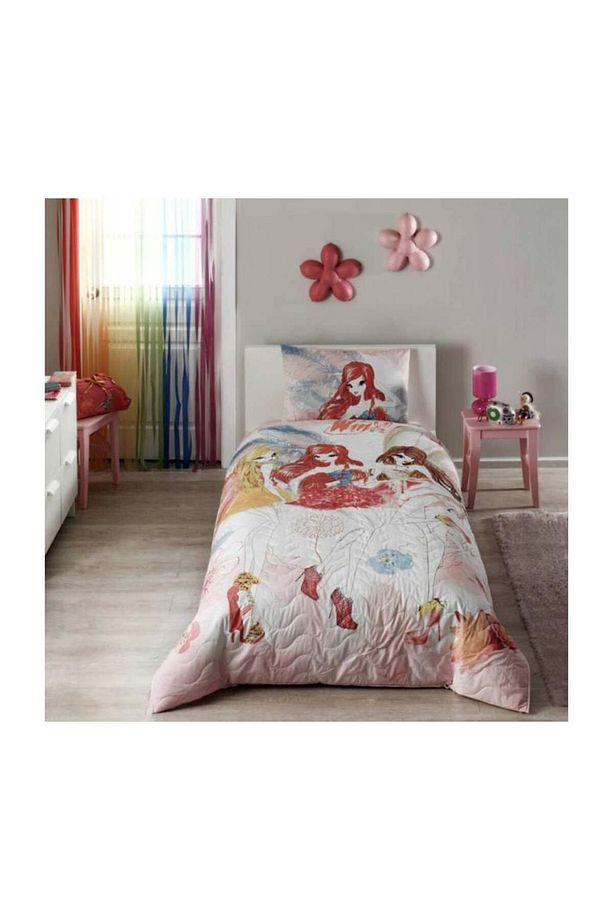 Lisanslı Kapitoneli Nevresim Takımı Winx Tek Kişilik - 1