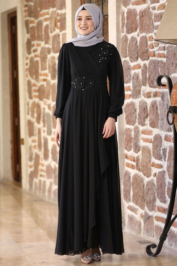 Nevra Abiye Siyah - 4