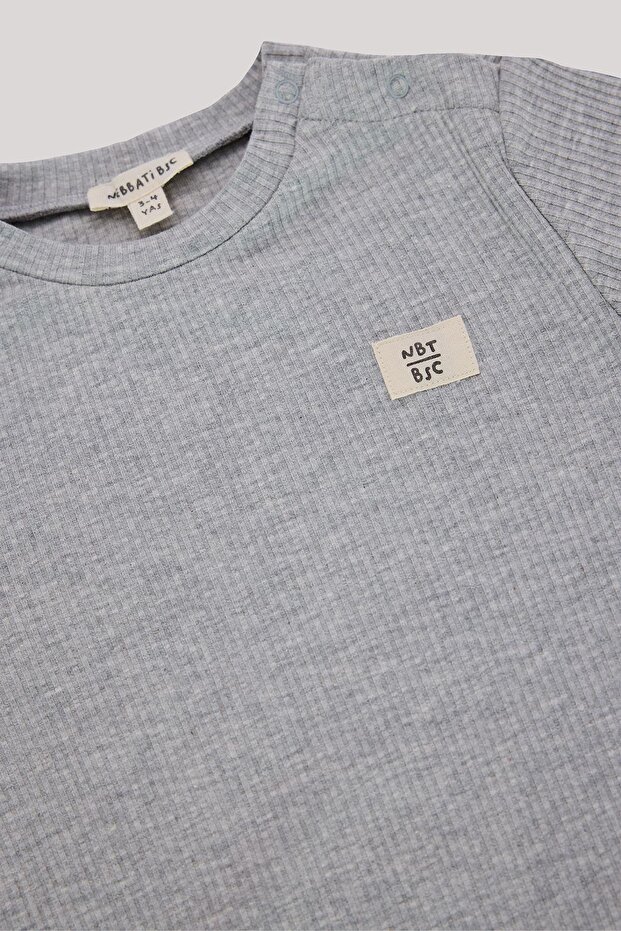 BG Store Erkek Bebek Gri Body - 3