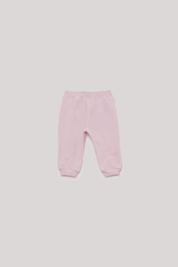 BG Store Kız Bebek Pembe Eşofman Altı - 6