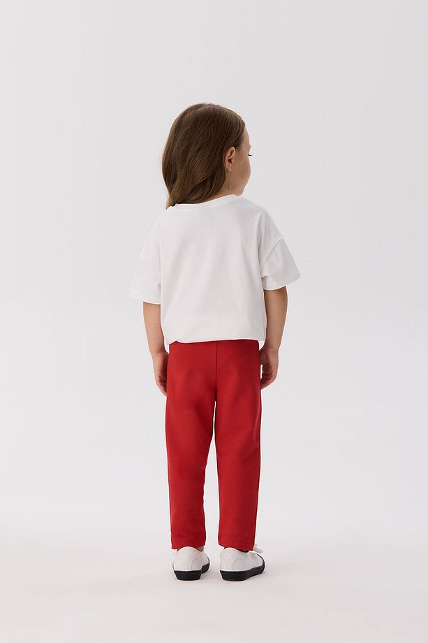 BG Store Kız Bebek Kırmızı Tayt - 4