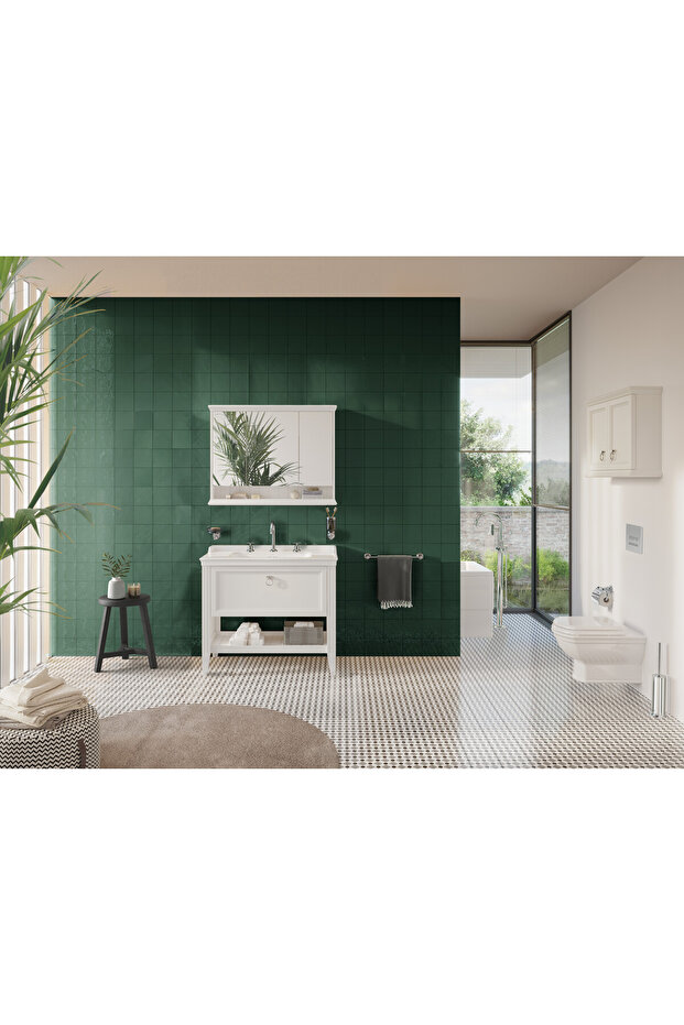 Origin Classic A44521 Yerden Tuvalet Fırçalığı, Krom - 2