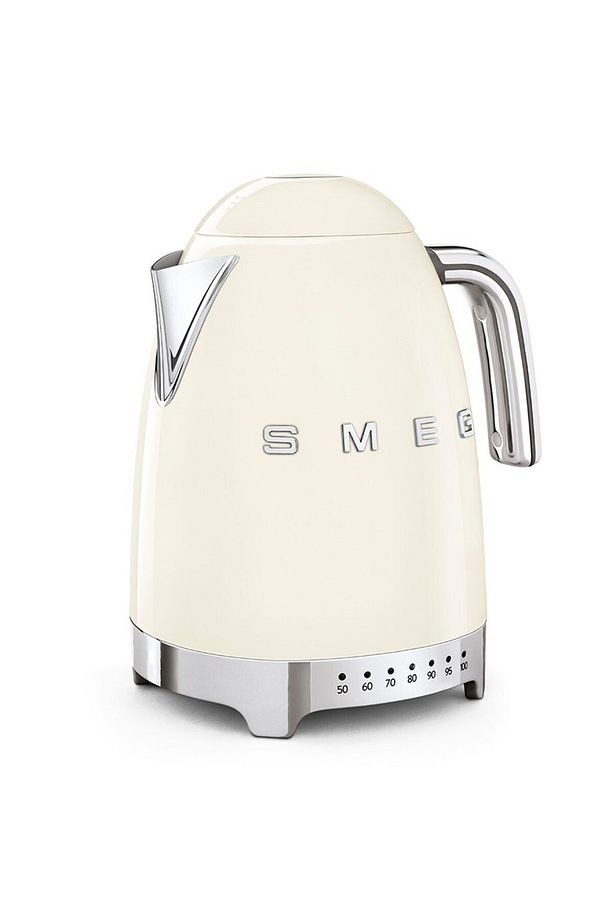 50's Style Retro Krem Isı Ayarlı Kettle Klf04creu - 5