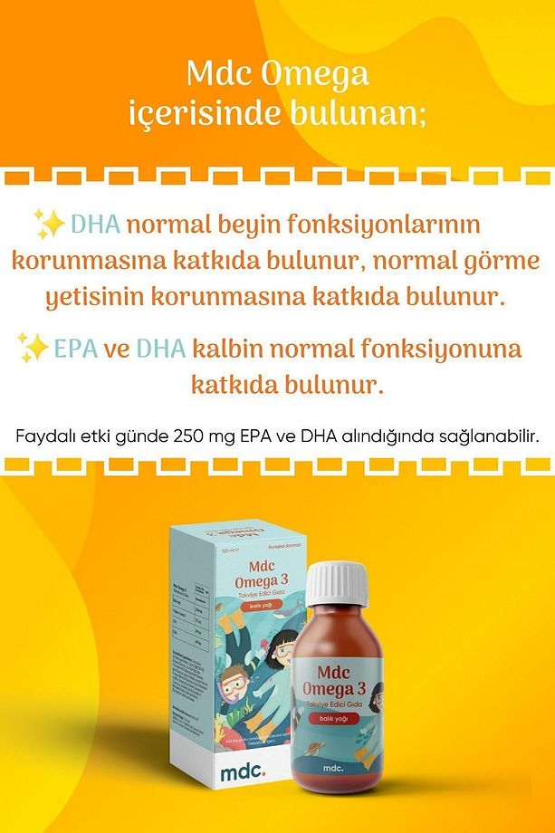 Omega 3 Balık Yağı 150 ml - 3