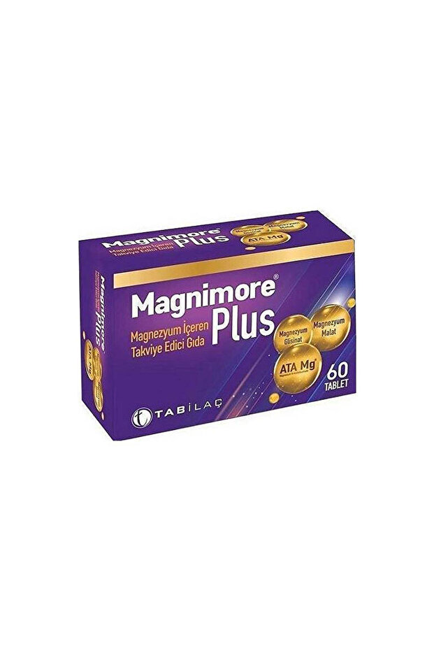 Plus 60 Magnezyum Içeren Takviye Edici Gıda - 1