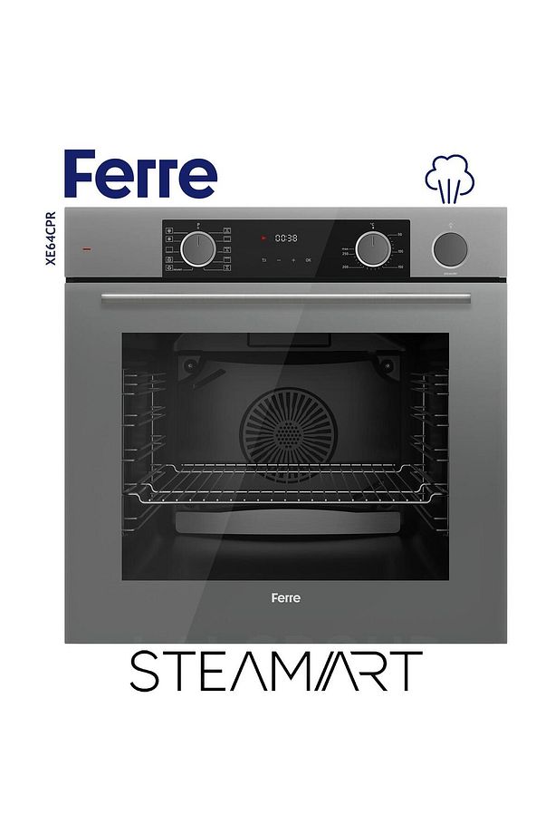 Steamart Ss Serisi Gri Set (ss208 Xe64cpr D079 ) - Kare Emaye Izgara - 4