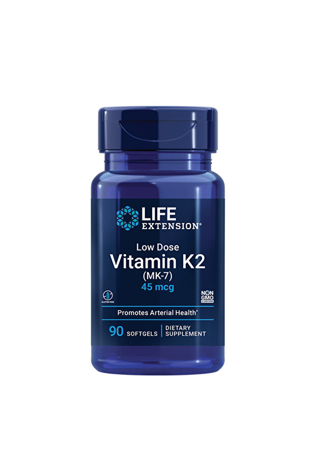 Vitamin K2, 90 Softgels, 45 mcg