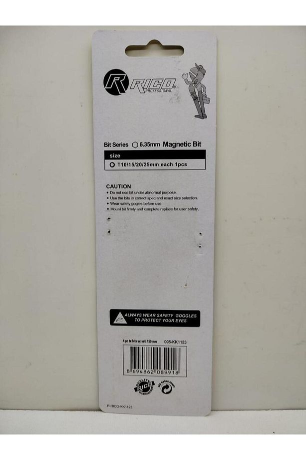 Mıknatıslı Torx Bits Uç Seti 4 Parça Kk1123 - 3
