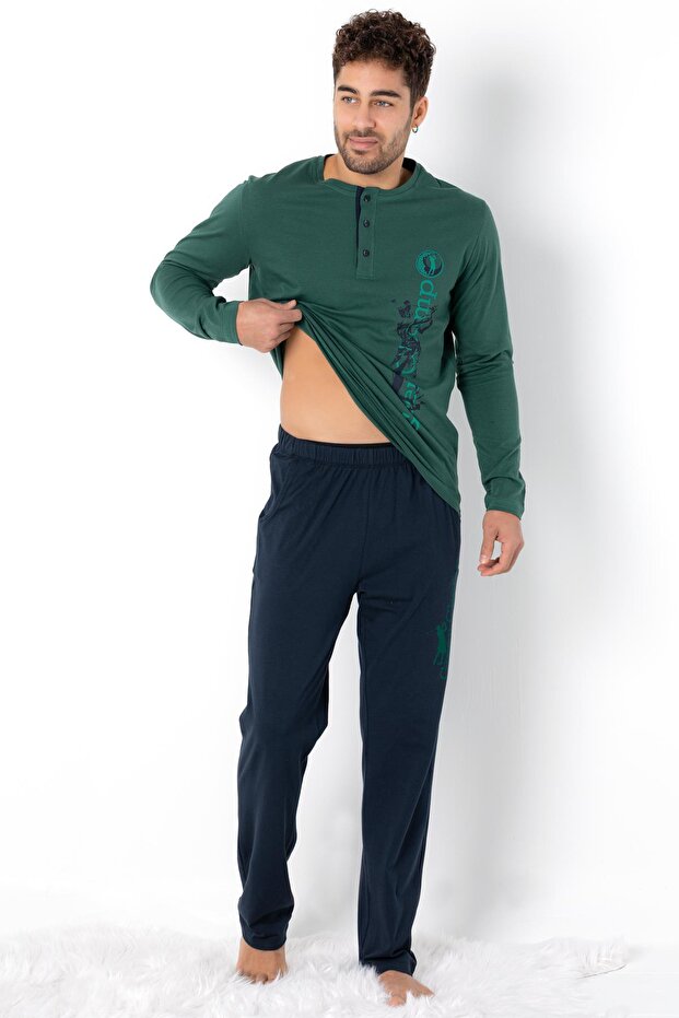 طقم بيجامة رجالي - 2