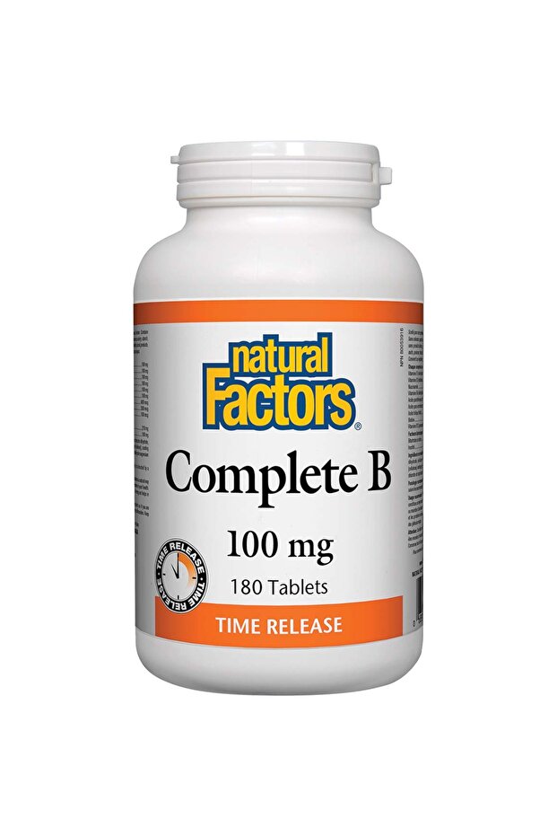 Complete B, 100 mg, 180 Tablets