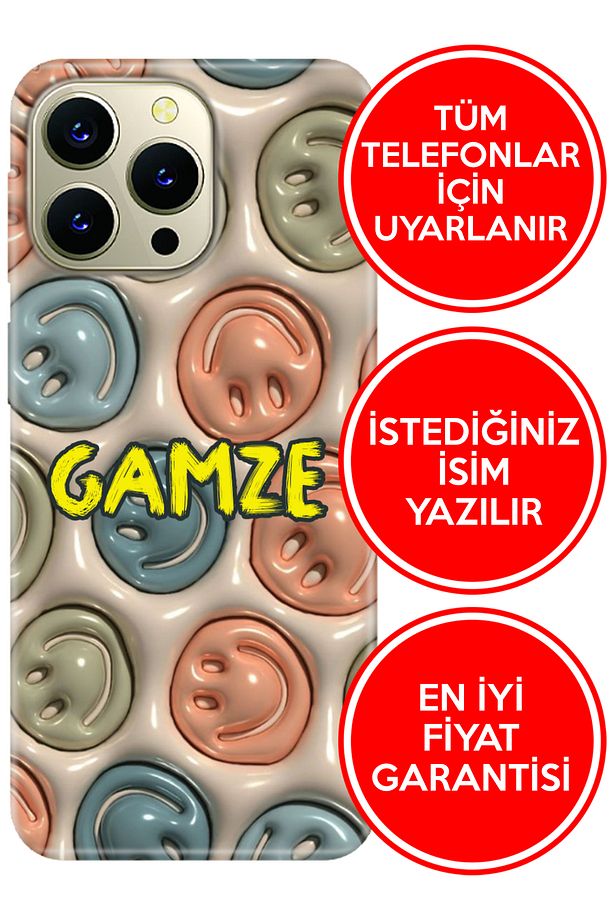 Reno 11f 13f 4 5 6 7 Lite Pro A5 A9 2020 A60 Kılıf Isimli-soyisim Yazılı Kişiye Özel Kapak - 2