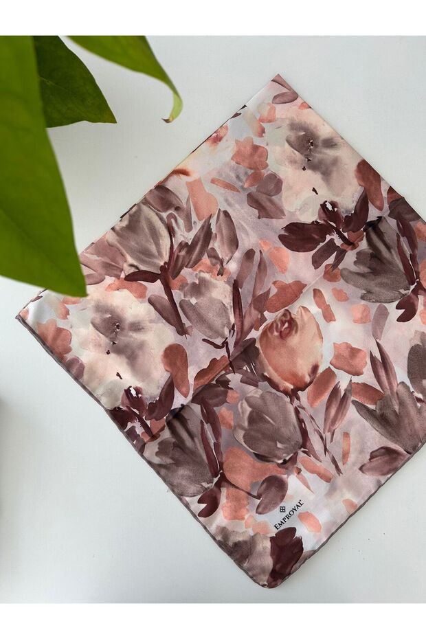 Pastoral Pattern Line Scarf