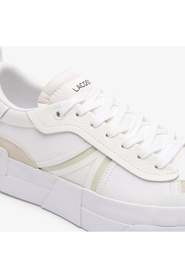 L004 Platform Kadın Beyaz Sneaker - 6
