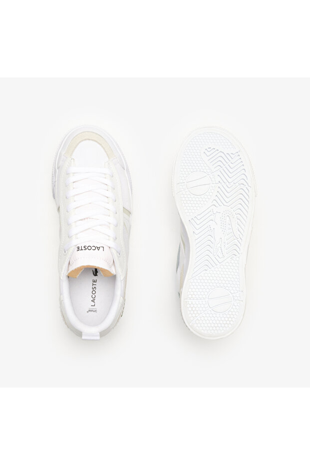 L004 Platform Kadın Beyaz Sneaker - 4