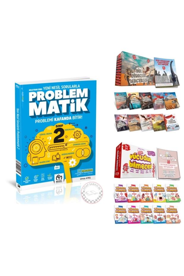 2Nd Grade New Generation Questions with Answers Problematik + Vücudun Bilmecesi + Bir Dinozor Macerası