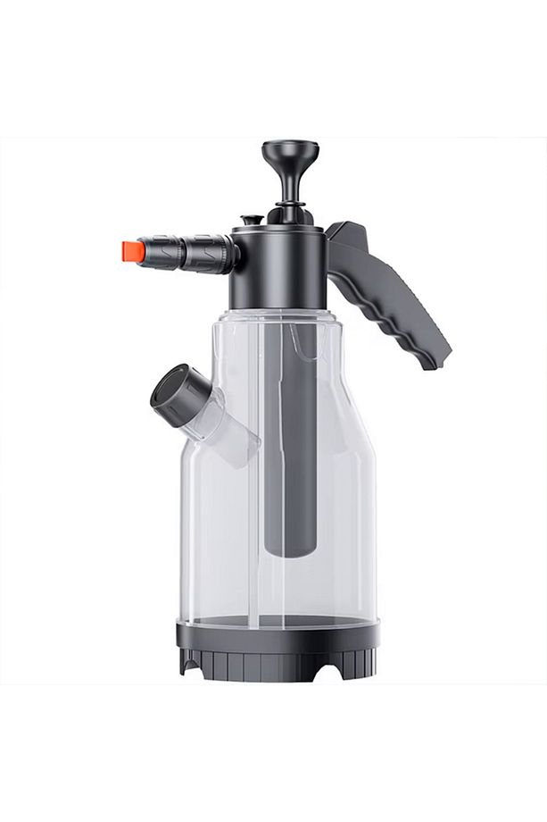 2 Litre Yüksek Basınçlı Araç Yıkama Köpük Püskürtücü Otomatik El Pompası SİYAH - 1