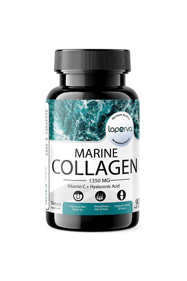 Marine Collagen, 90 Veggie Capsules, 1350 mg